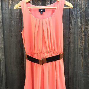 NWT iZ BYER Coral Dress